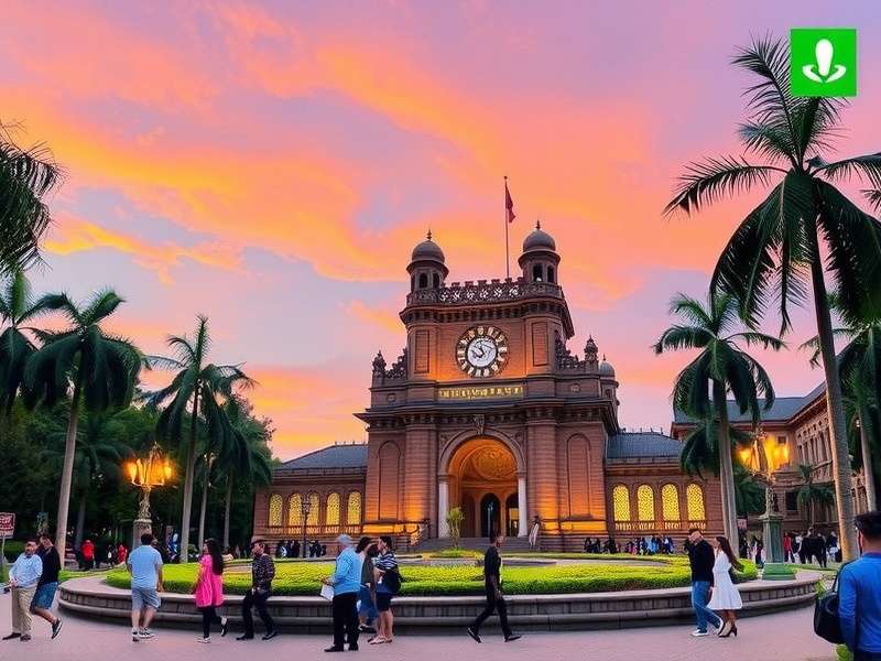 University research laboratory with students working